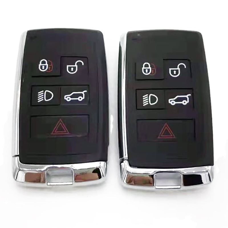 适用于路虎捷豹极光发现5/揽胜运动版捷豹智能遥控汽车钥匙外壳