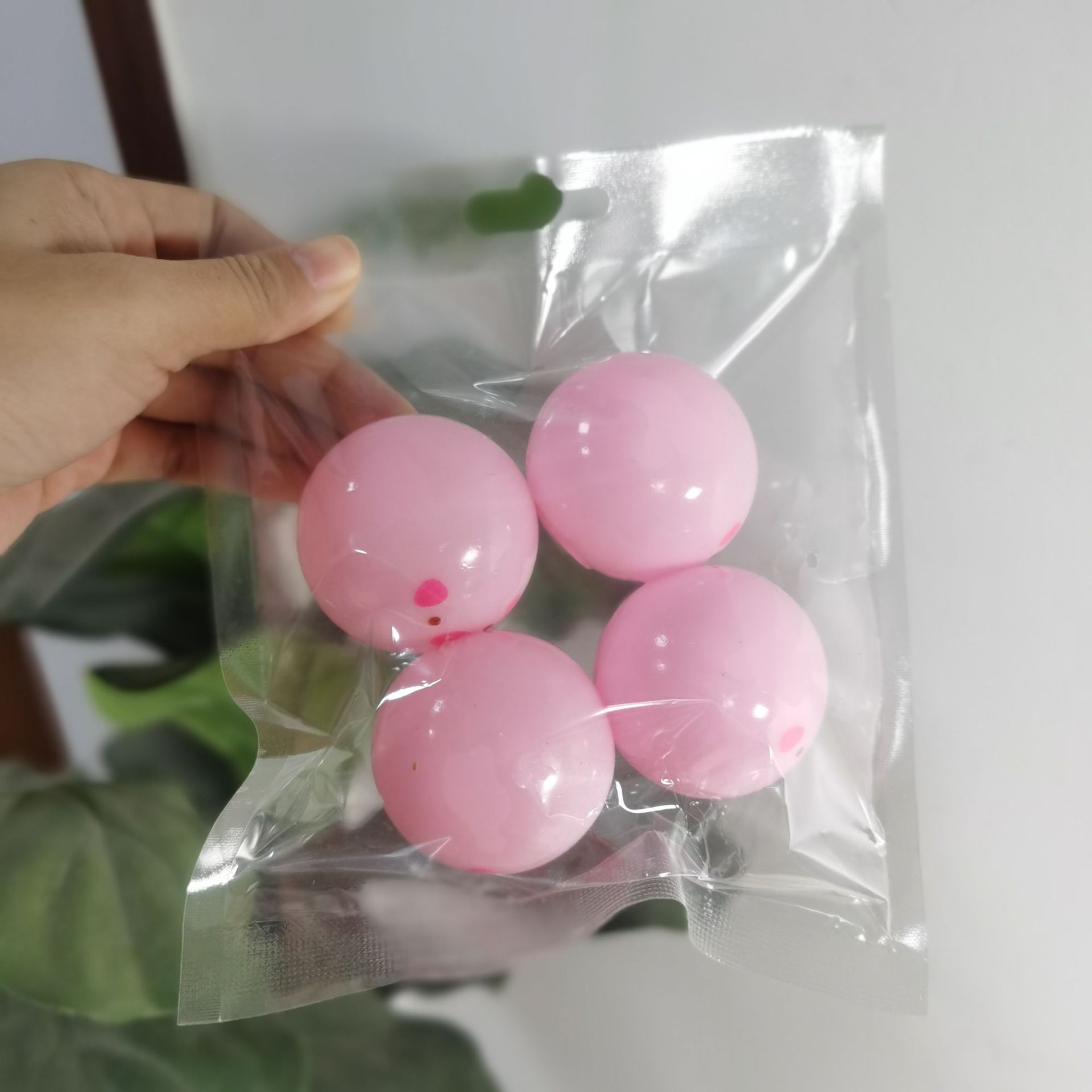 卡通动物柯基粘粘球 解压粘墙球黏黏球 挤压发泄球小猪解压粘墙球