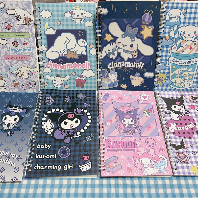 INS Style Good-looking A5 Coil Notebook Cinnamoroll Babycinnamoroll Kirby Notebook Clow M Book Limited Student Book