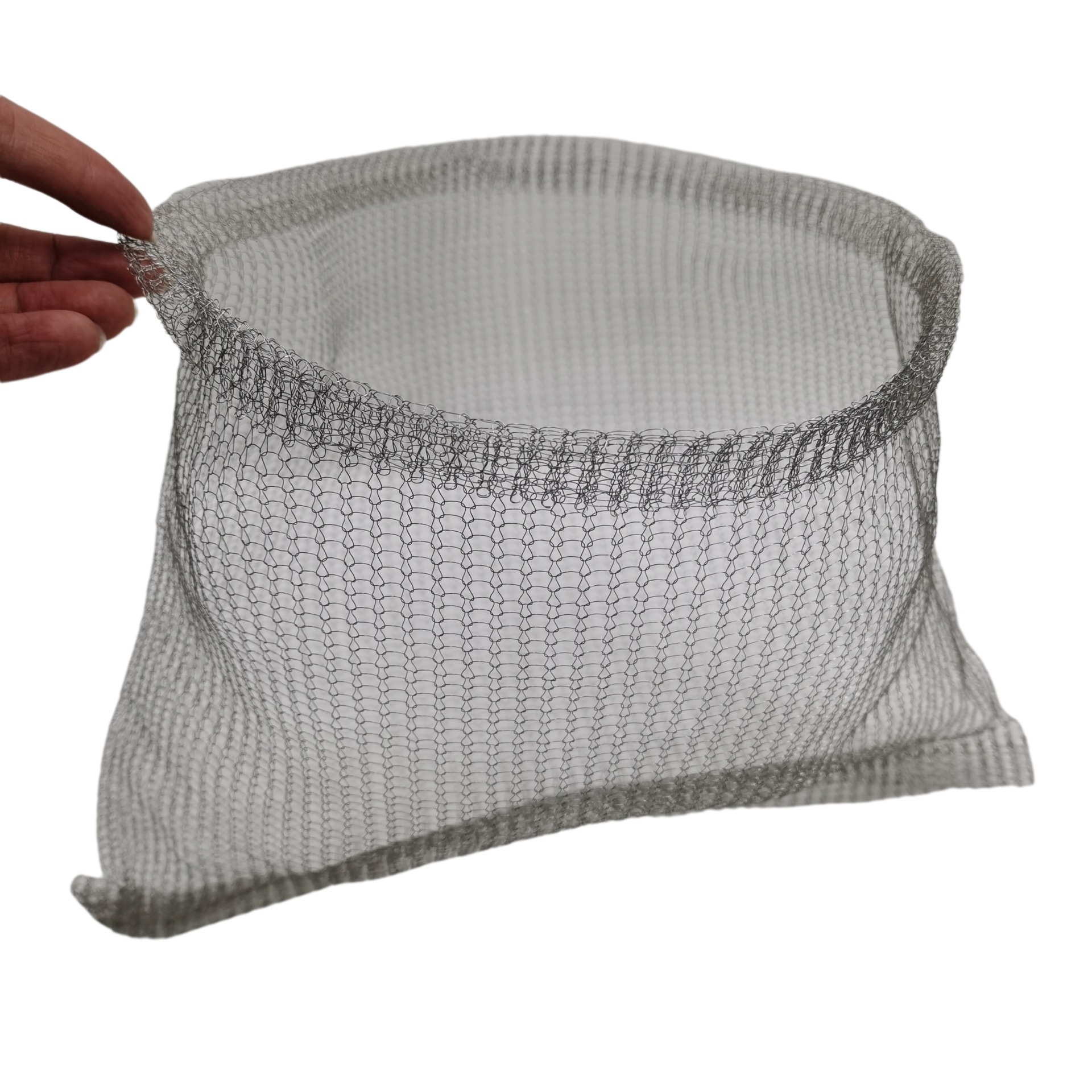 不锈钢金属网袋防虫网袋花草防鼠网过滤编织金属网兜