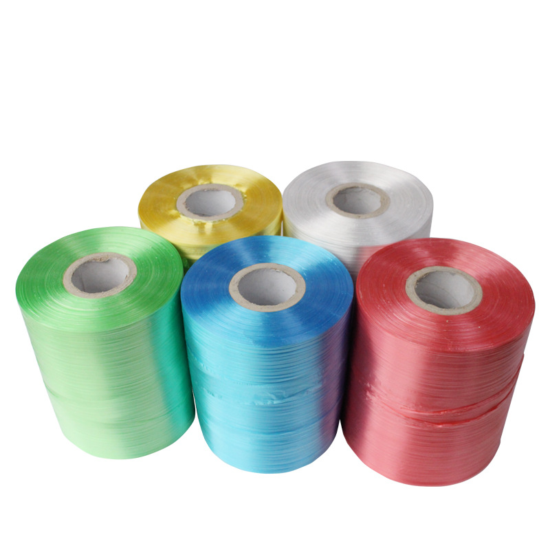 wi25批发全新料pe自动结束带机用捆扎带塑料绳子撕裂带纸箱扎绳打