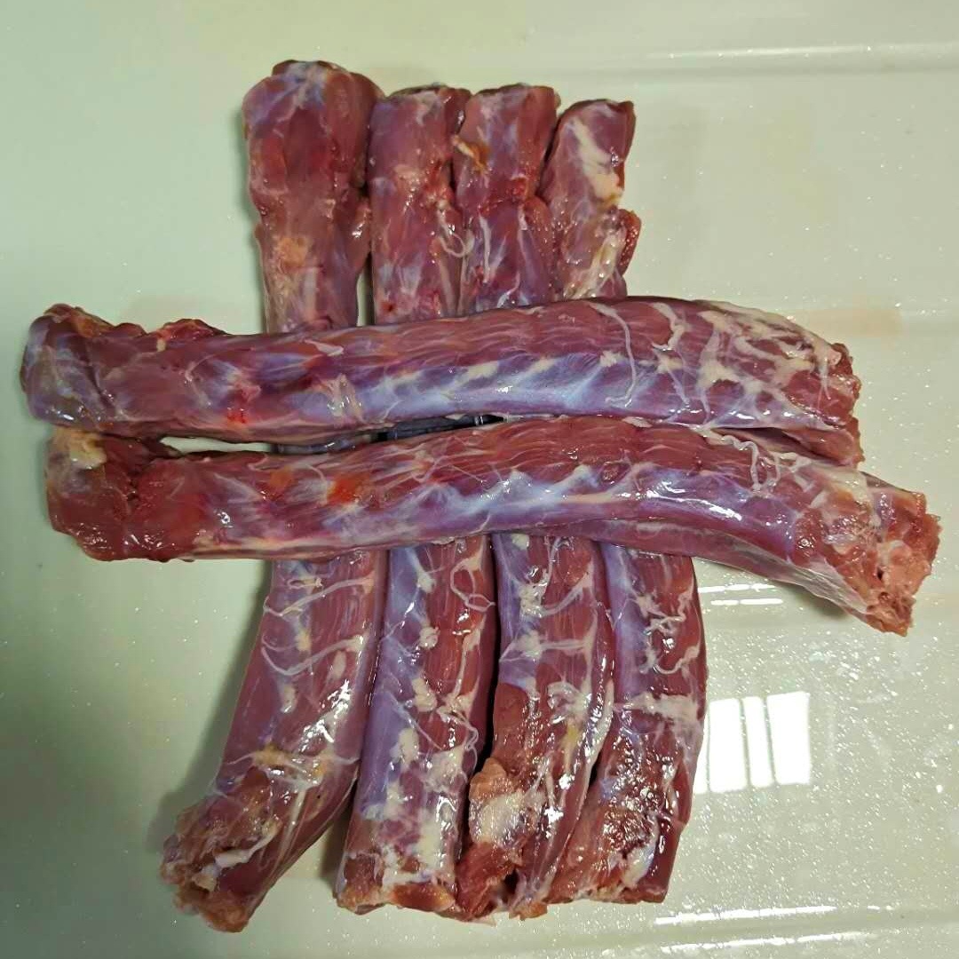 4斤包邮新鲜冷冻鸭脖子整根大号生鸭脖6根烧烤卤菜食材冷冻鸭货