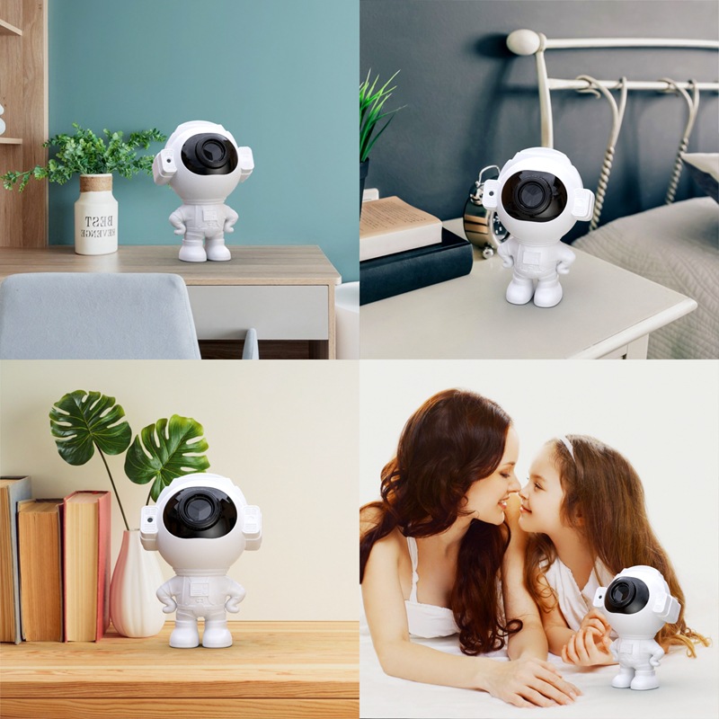 Astronaut ONEFIRE Starry Sky Projector Small Night Lamp Starry Sky Table Lamp Children's Room Boy Luminous Birthday Gift