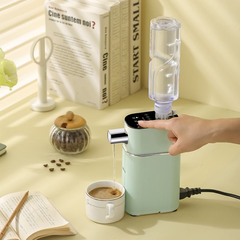 新款桌面即热式饮水机小型迷你家用智能桌面矿泉水速热台式抽水器