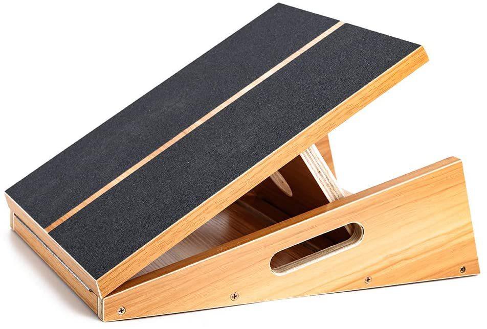 厂家直销拉筋板木制倾斜板可调节倾斜小腿拉伸斜板