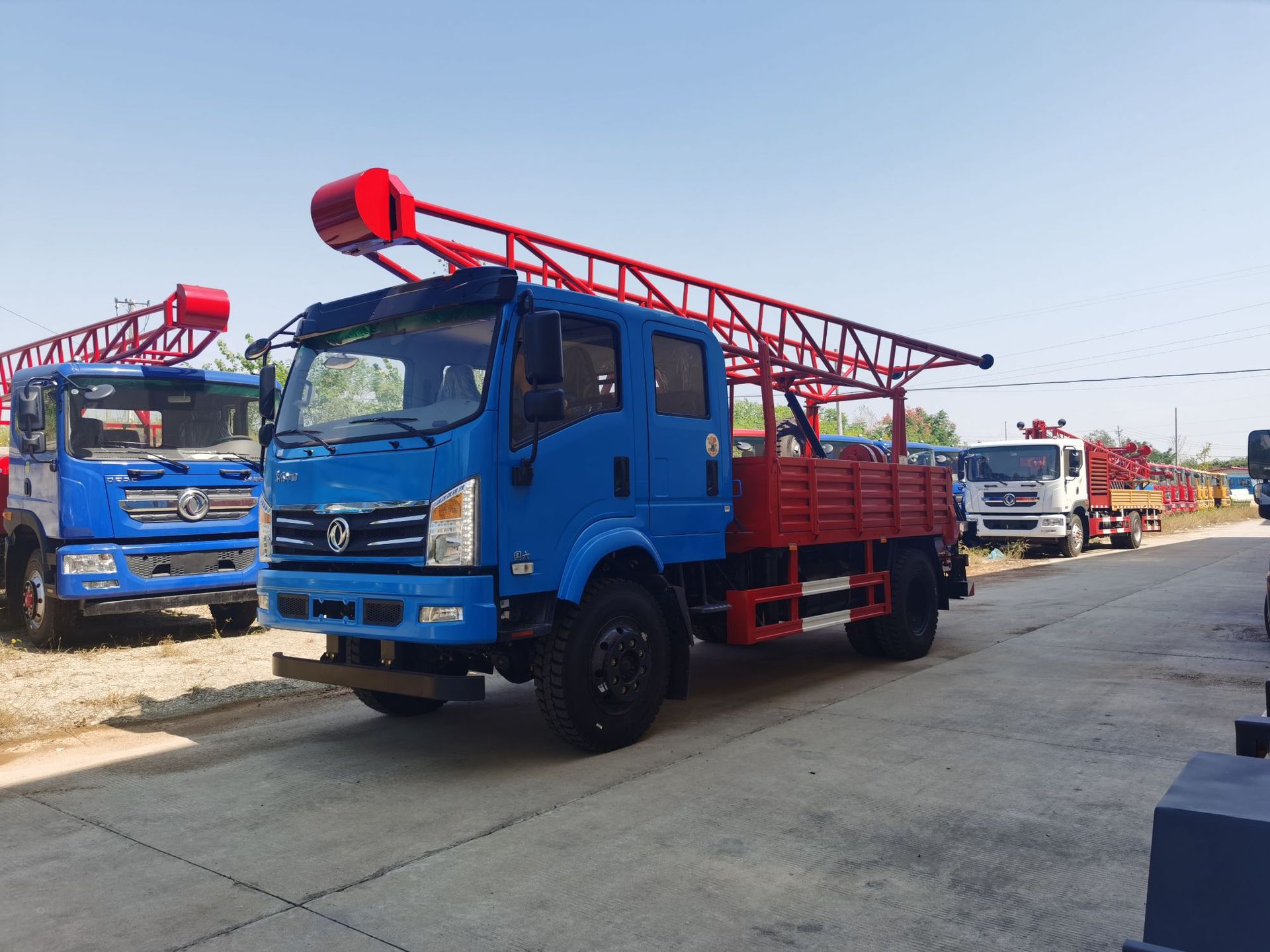 速来围观 地质勘探汽车钻机 东风勘探车型号大全