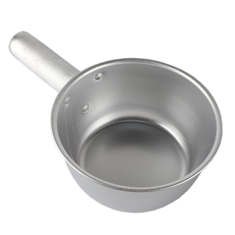 老式纯铝水瓢洗白瓢水勺加厚耐用木柄舀水汤勺大容量优质厨房水舀