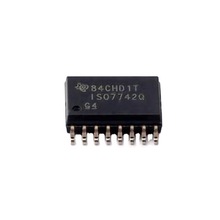 原装芯片封装ISO7742QDWQ1 SOIC-16-300mil通信视频USB收发器交换