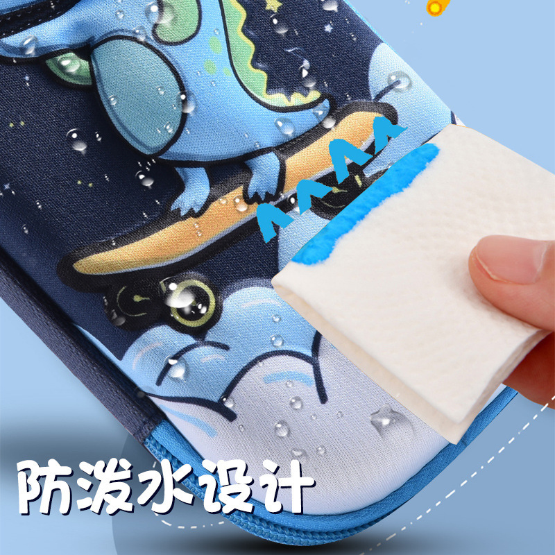 3d Stationery Box Cartoon Multifunctional Pencil Box Children's Day Gift for Boys and Girls Large Capacity Pencil Case Wholesale
