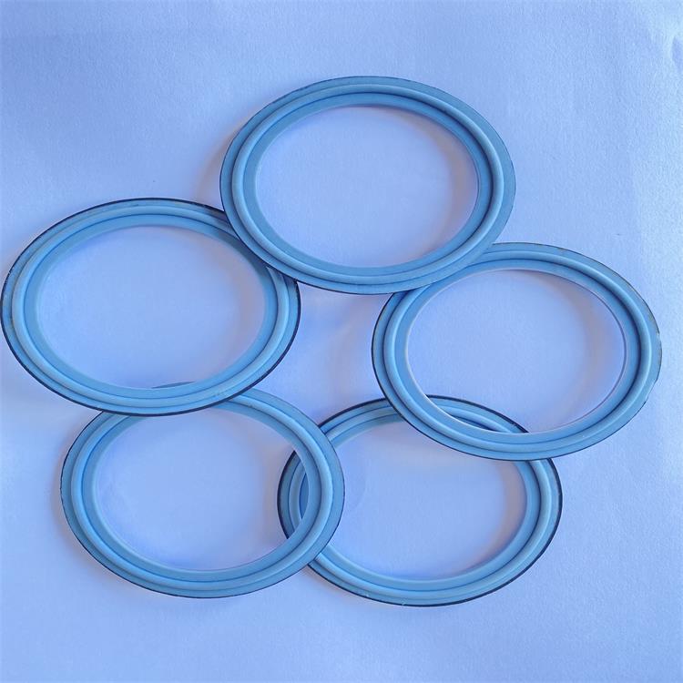 厂家供应快接垫片耐腐蚀耐酸碱橡胶四氟快装阀垫片