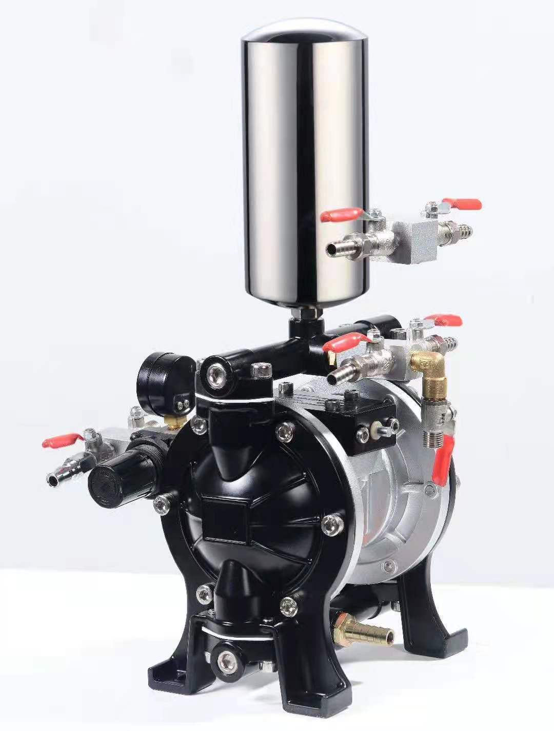 油漆泵气动隔膜泵乳胶油漆喷漆泵自动喷枪汽动泵浦增压泵油墨高压