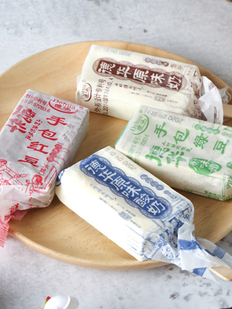 24年德华手包原味酸奶冰棍冰激凌红豆绿豆老式冰淇淋网红雪糕批发