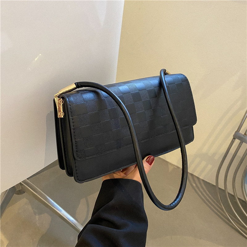 Simple High Quality Small Bag 2022 New Fashion Women's Bag Summer Shoulder Underarm Bag Casual Western Style Small Square Bag