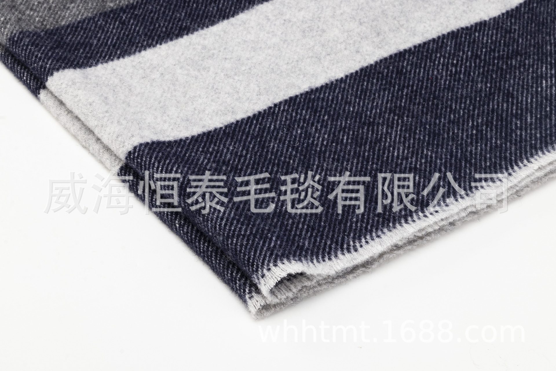 Factory Spot Wool Acrylic Blended Blanket Lightweight Single Woolen Blanket Sofa Blanket Simple Warm