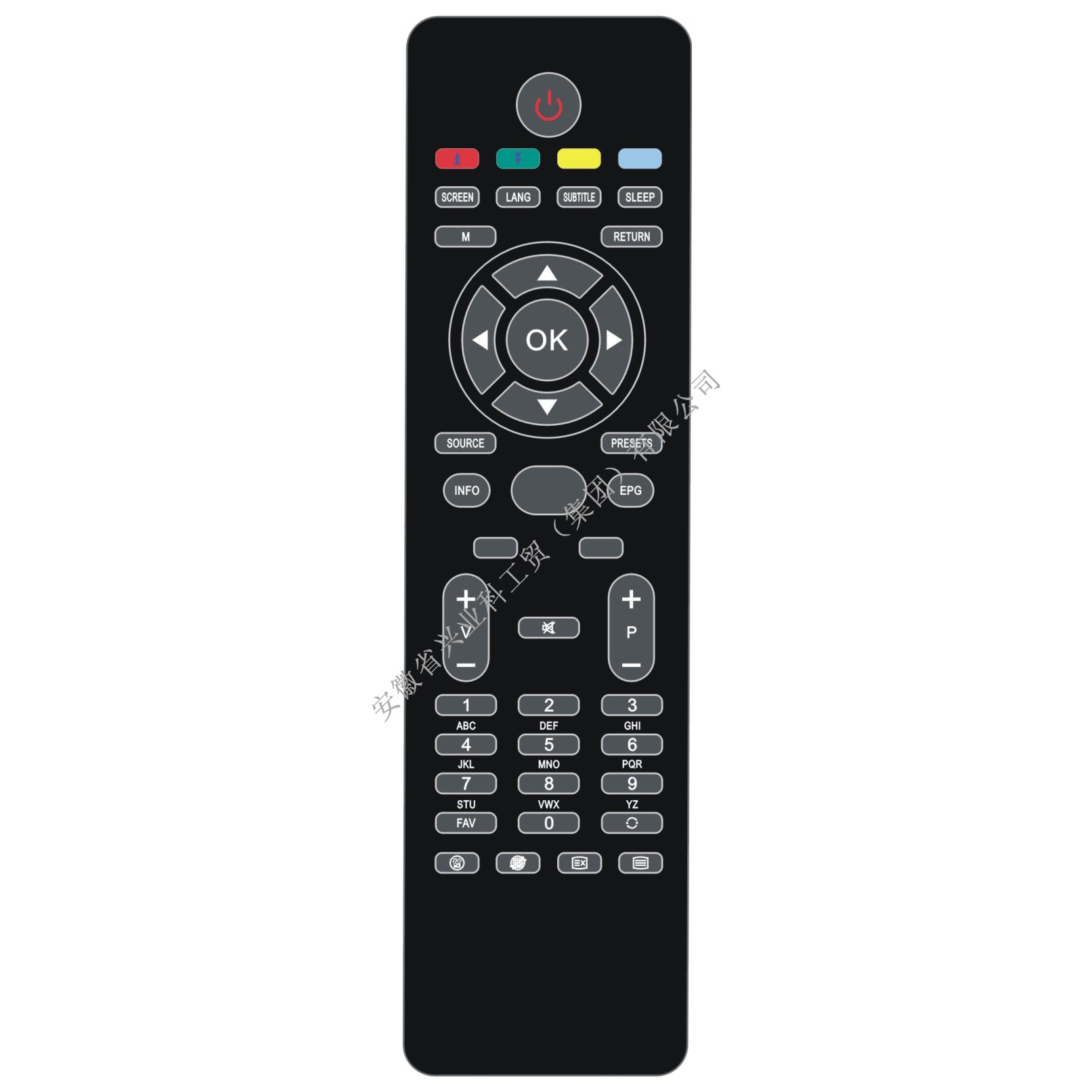适用飞利浦电视遥控器 rc1825 ir remote for philips tv-阿里巴巴