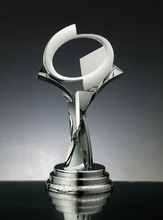 金属工艺礼品锌合金压铸铜铅锡合金浇铸抽象异形电镀模型纪念奖杯