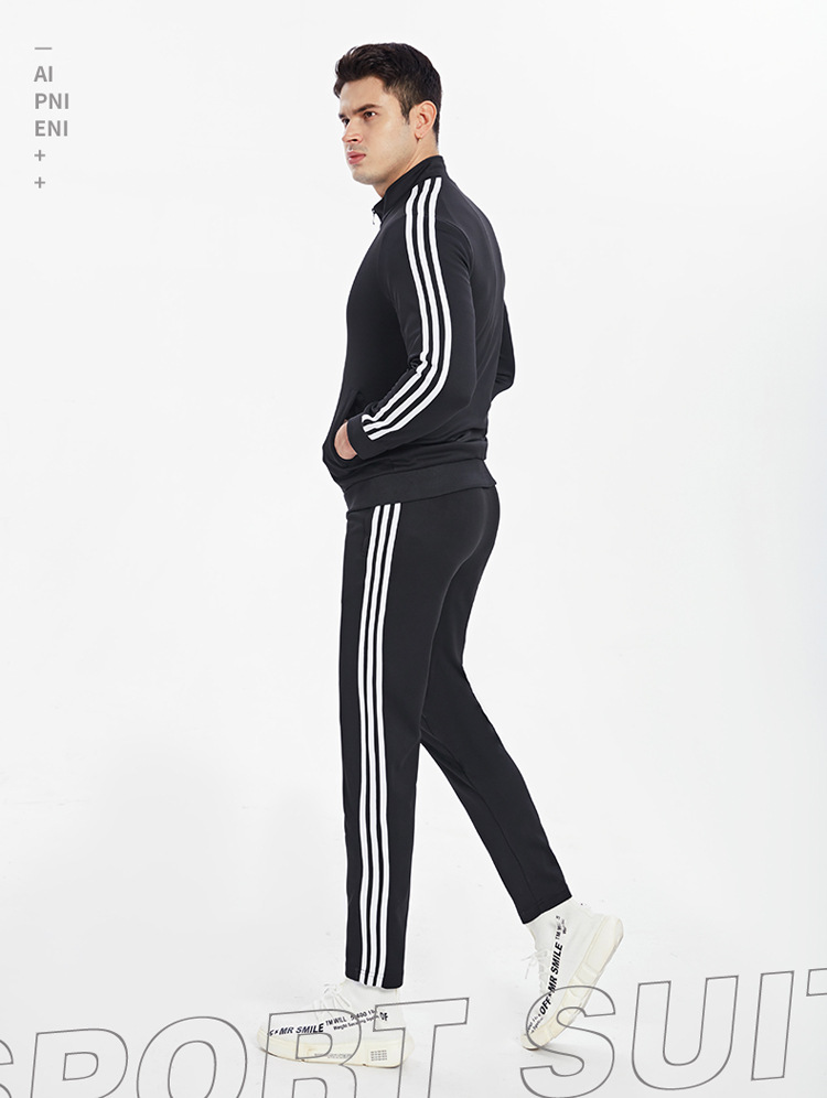 休闲套装男士加厚卫衣宽松衣服秋冬新款健身跑步训练服运动二件套