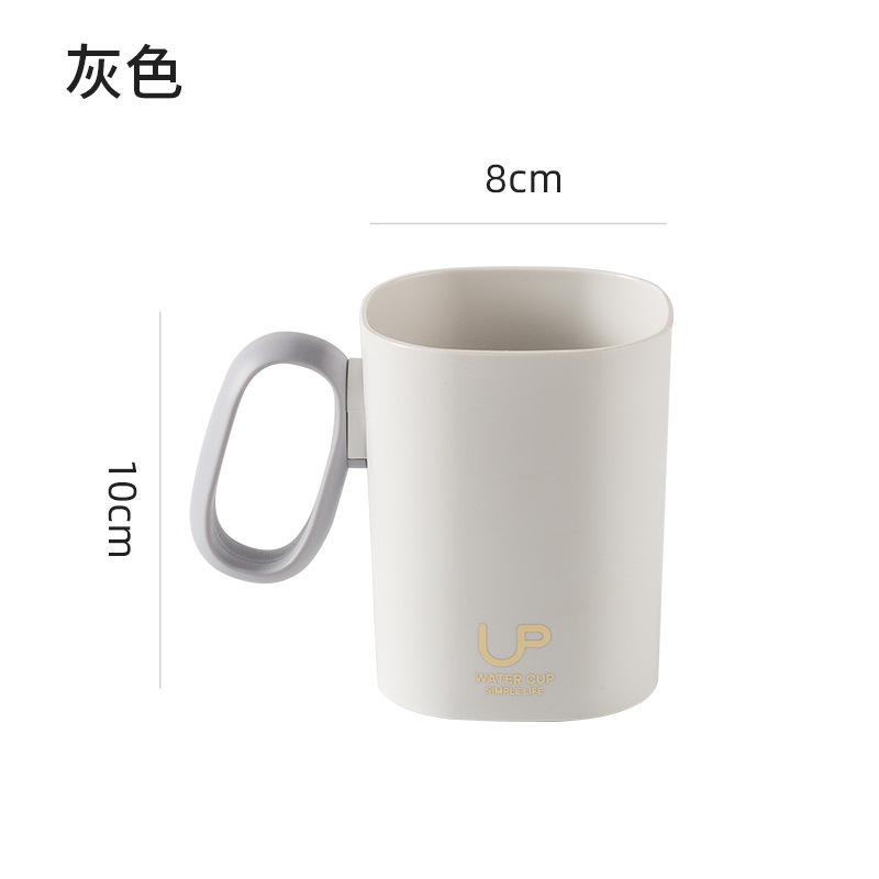 Light Luxury Toilet Cup Toothbrush Cup Storage Rack Tooth Mug Large Capacity Toothbrush Cup Student Washing Cup 0415