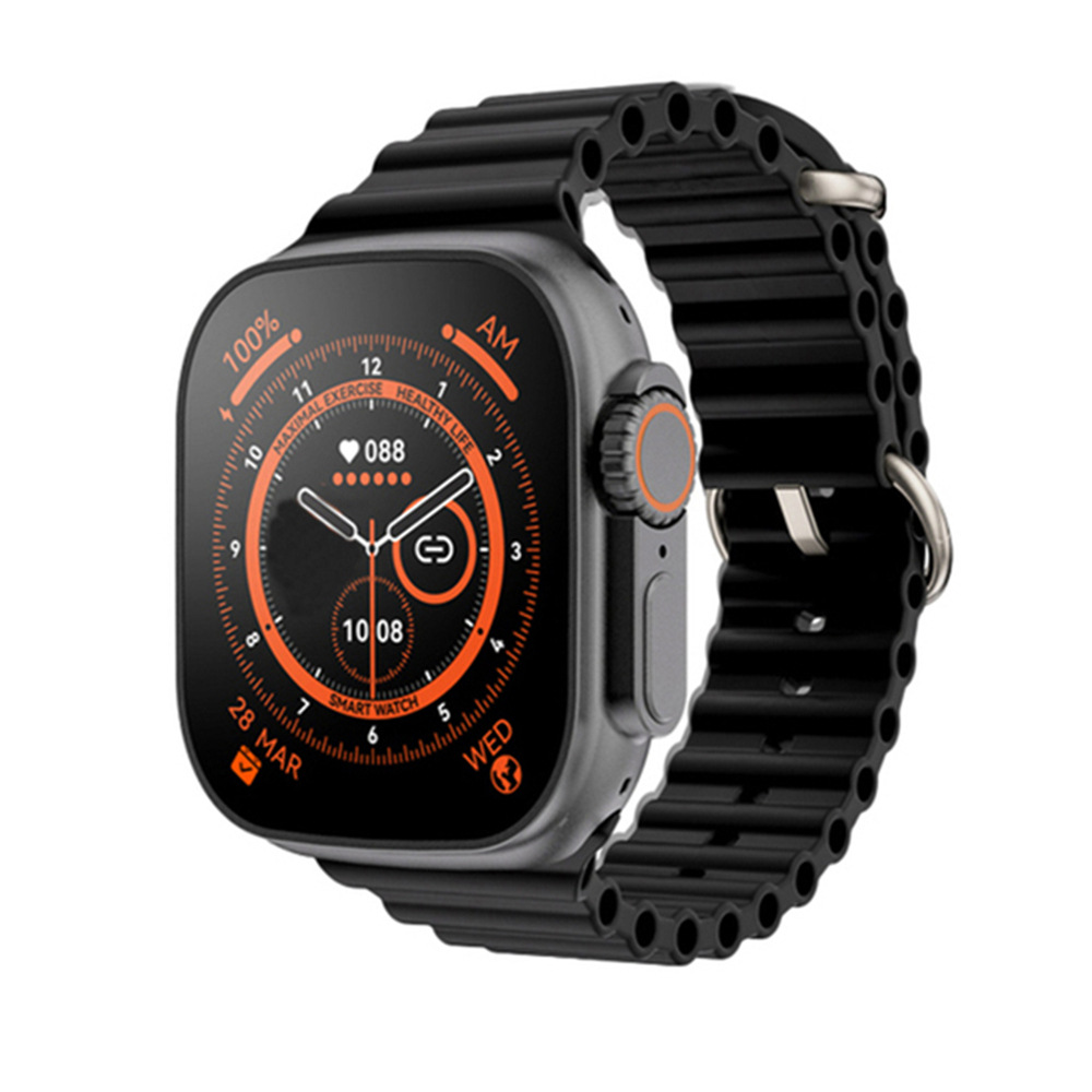 S8 T800 Ultra Smart Watch Bluetooth Calling Heart Rate Blood Pressure Blood Oxygen Monitoring Information Reminder