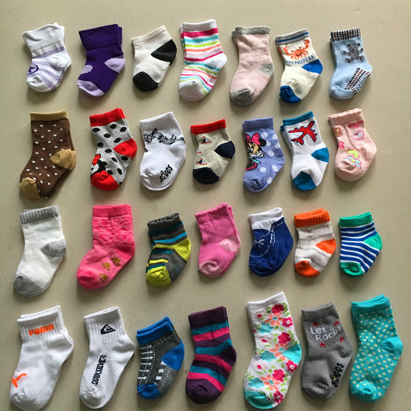 四季杂款宝宝袜独立包装袜子棉男女童袜淘宝婴儿礼品袜地摊袜批发