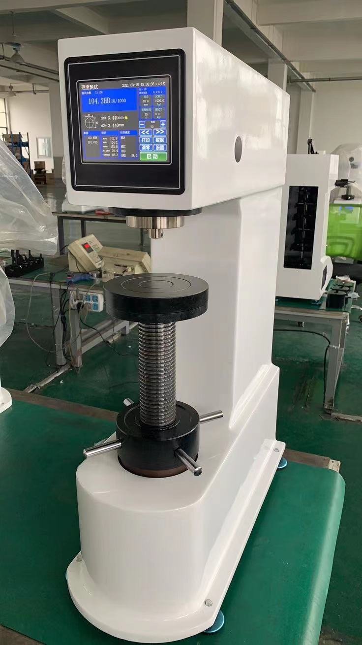 hbe-3000a电子布氏硬度计适用于测定黑色金属,有色金属的布氏硬度.