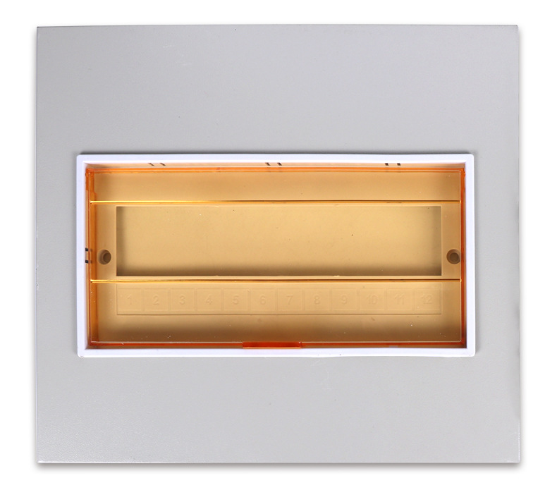 pz30配电箱面板铁盖板明暗装箱盖子10/12/15/18/20回路单双排三排