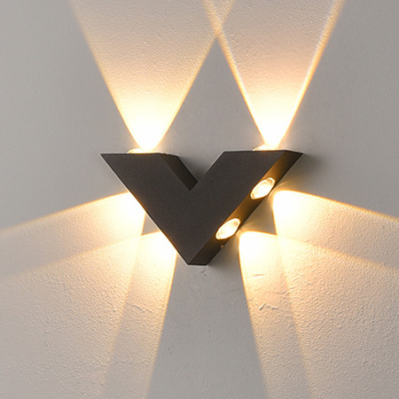 创意字母多造型户外壁灯防水led外墙异形上下照极简洗墙庭院走廊