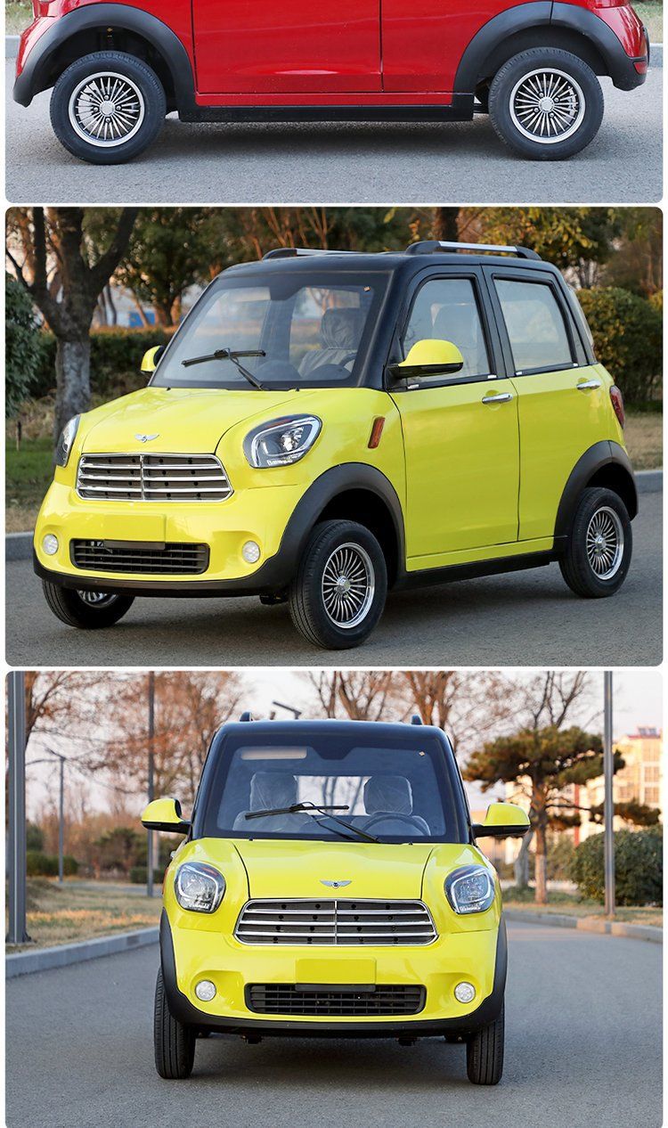 新能源电动四轮车 油电两用老年电动四轮车 阳光款成人代步电动车