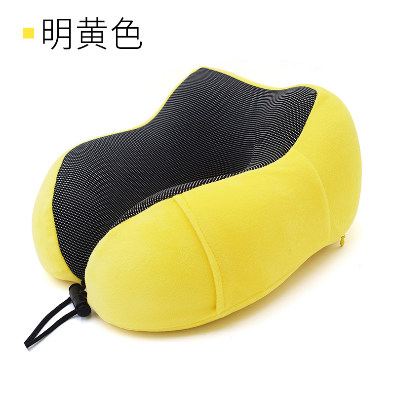 Memory Foam Neck Protection U-Shape Pillow Hump Magnetic Cloth Cervical Pillow Portable Travel Neck Pillow Neck Bolster U-Shaped Pillow Wholesale