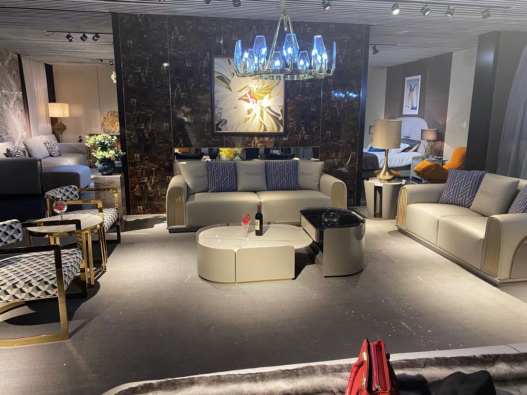 意式后现代简约风客厅系列——1 2 3沙发