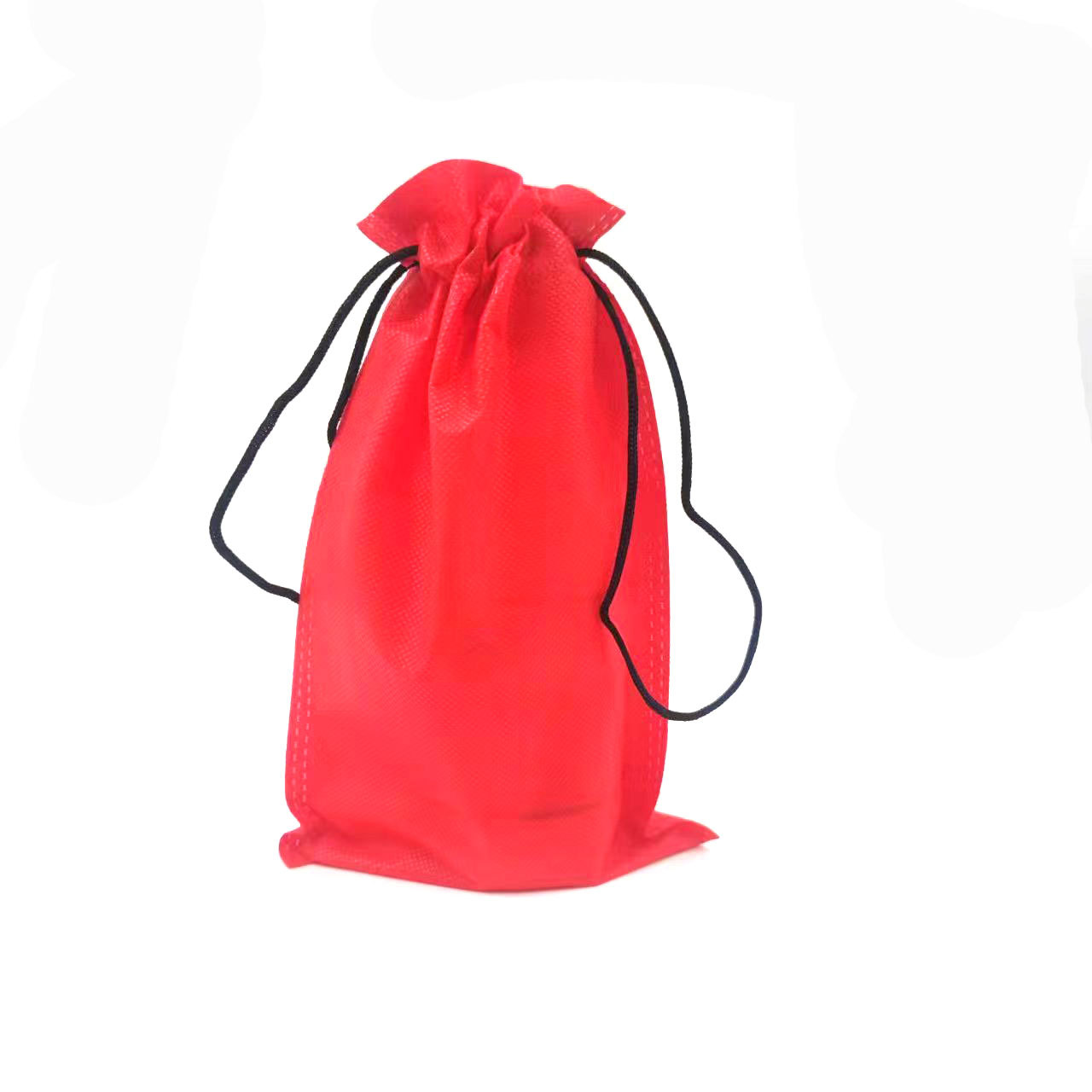 Non-Woven Drawstring Pouch Drawstring Jewelry Bag Hot Pressing Flat Bag Non-Woven Fabric Storage Inner Bag Cup Bag