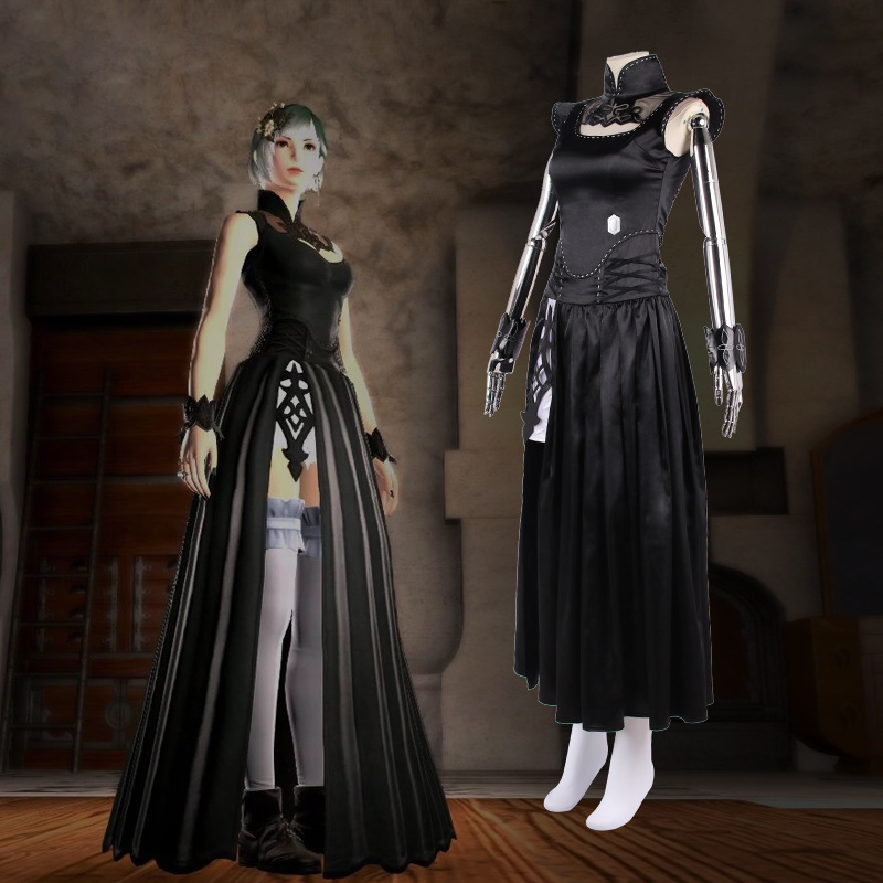 ff14 最终幻想14尼尔 法系 尼尔cos 寄叶五一式咏咒军装 现货包邮