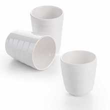 KE3C密胺杯子白色茶水杯酒店餐厅饭店水杯仿瓷餐具饮料杯商用塑料