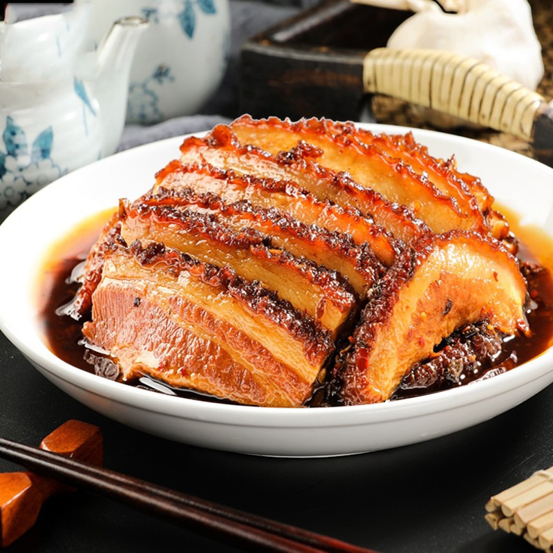 王栏树 豆豉扣肉 餐厅会所预制蒸五花肉 商用半成品快烹宴席菜-阿里巴