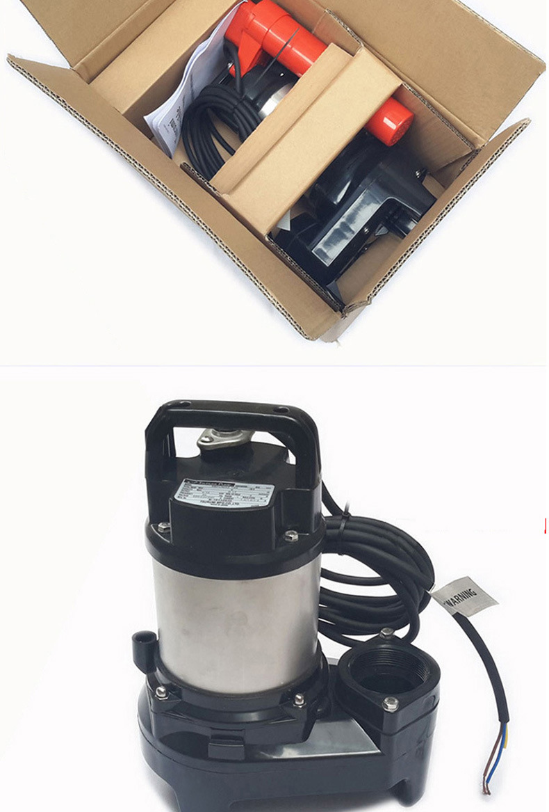 日本鹤见鱼池大流量循环泵潜水泵锦鲤池塘大功率抽水泵自动防干烧