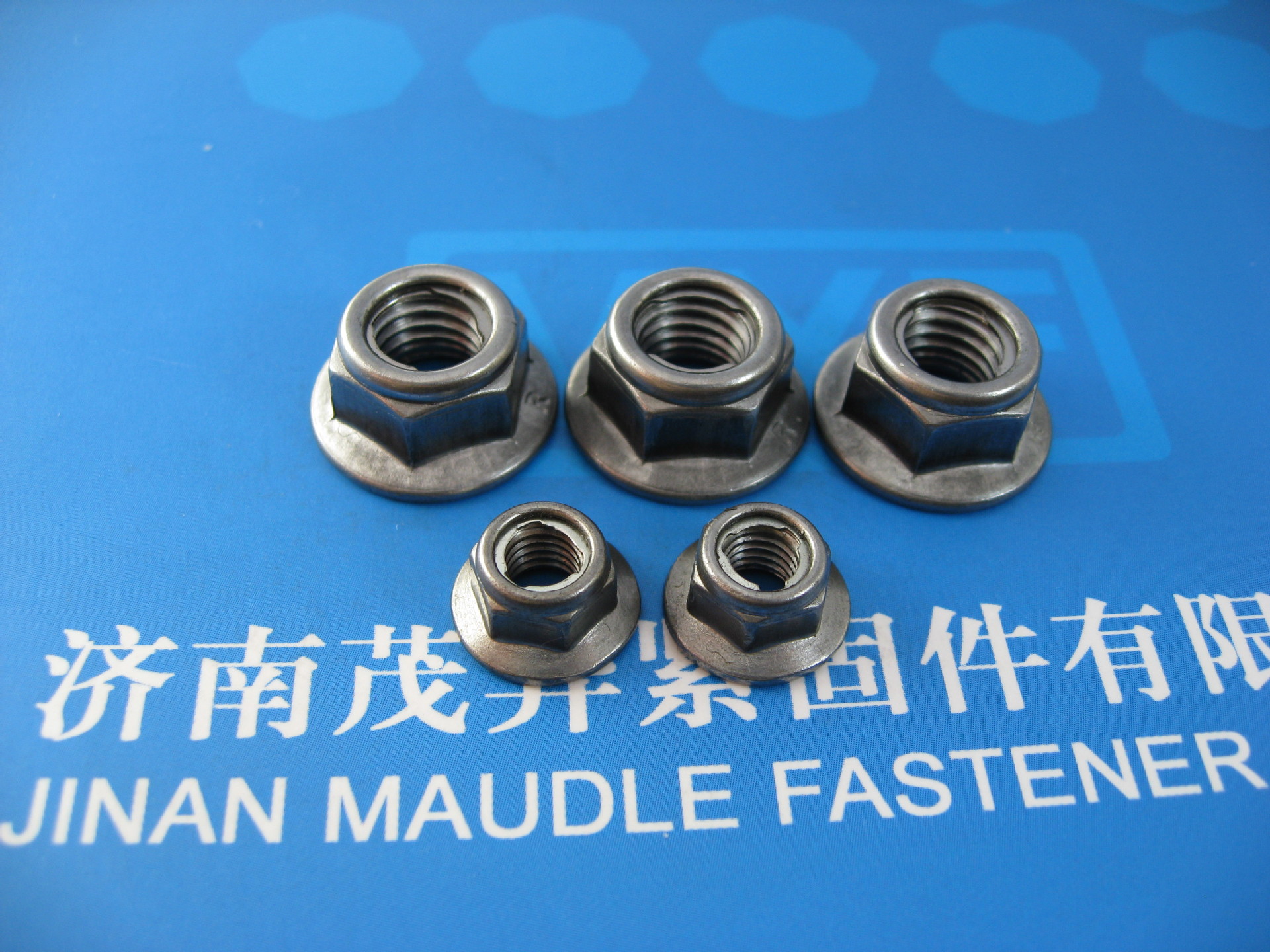 全金属法兰面锁片式锁紧螺母q330