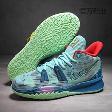 欧文6海绵宝宝篮球鞋男女鞋鸳鸯章鱼哥洛杉矶实战学生耐磨有声音7