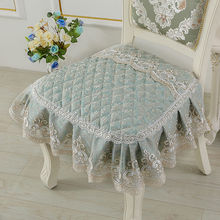 餐椅坐垫欧式餐椅垫餐凳加厚家用座垫餐桌椅子垫防滑凳子套罩