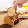 wholesale Bamboo Kung Fu Cup Insulation pad Tea mat Tea mat suit Kung Fu Cup Water Coaster Cups care
