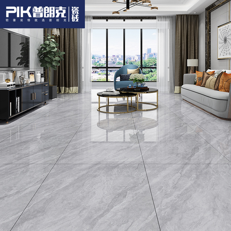 普朗克灰色通体大理石瓷砖800x800地砖客厅厨房卧室防滑地板砖仿