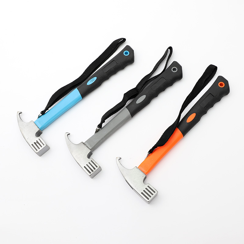 outdoor hammer camping hammer outdoor ground claw hammer olecranon hammer export south korea carbon steel hammer camping tent canopy claw hammer claw hammer