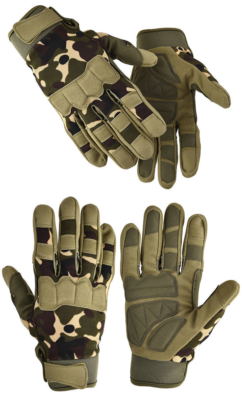 男女战术手套全指防滑耐磨户外运动骑车登山爬山训练特种兵手套厂