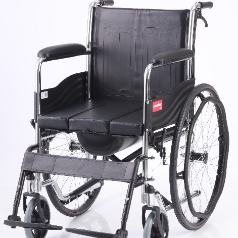 鱼跃轮椅老人手动h005b/h003b家用折叠轻便轮椅残疾代步手推轮椅