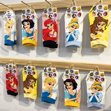 儿童袜子韩国东大门动漫童话公主宝宝袜3-10岁女童卡通四季短筒袜