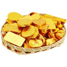 金币巧克力散装儿童零食结婚喜糖奇欧比朱古力年货糖果