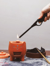 碳炉点火器明火点燃点火加长手柄长嘴围炉煮茶配件炭火炉引火器