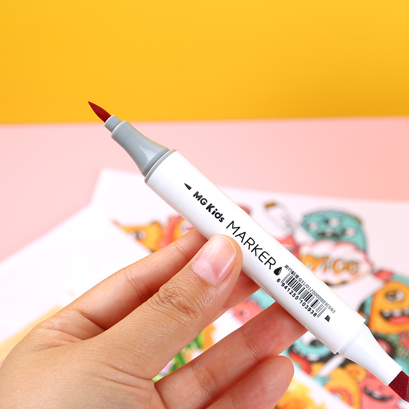 Chenguang V8001 Marker Pen Water-Based Set Painting Children's Washable Color Watercolor Pen Art Student Double-Headed Pen
