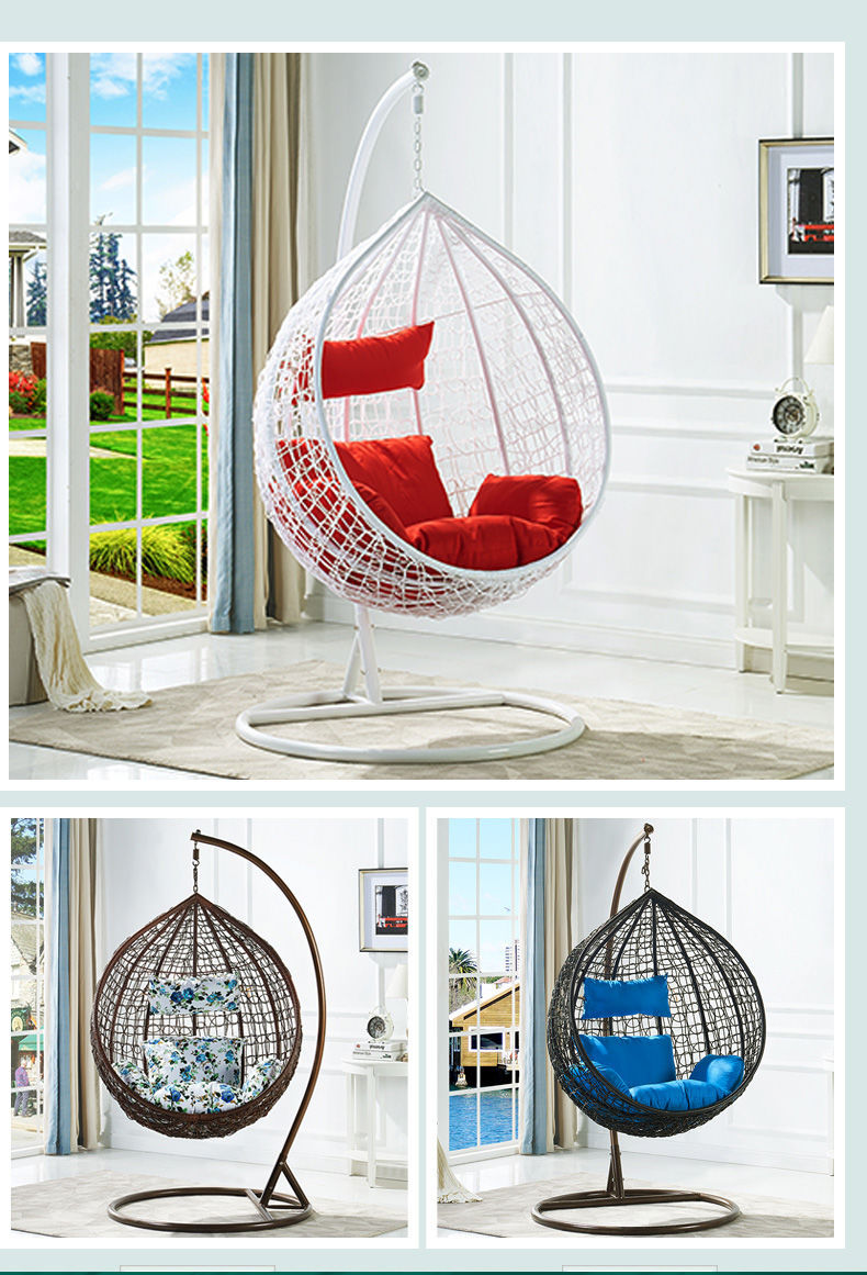吊椅吊篮藤椅家用室内摇篮椅户外摇椅吊床阳台吊篮椅秋千吊蓝椅