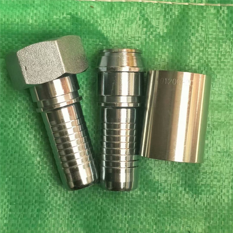 高压胶管接头 扣压胶管接头高压油管接头高压油管螺母接头