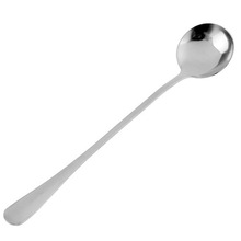K31C不锈钢勺子精致长柄汤匙咖啡长勺长柄调羹勺学生搅拌勺汤勺饭